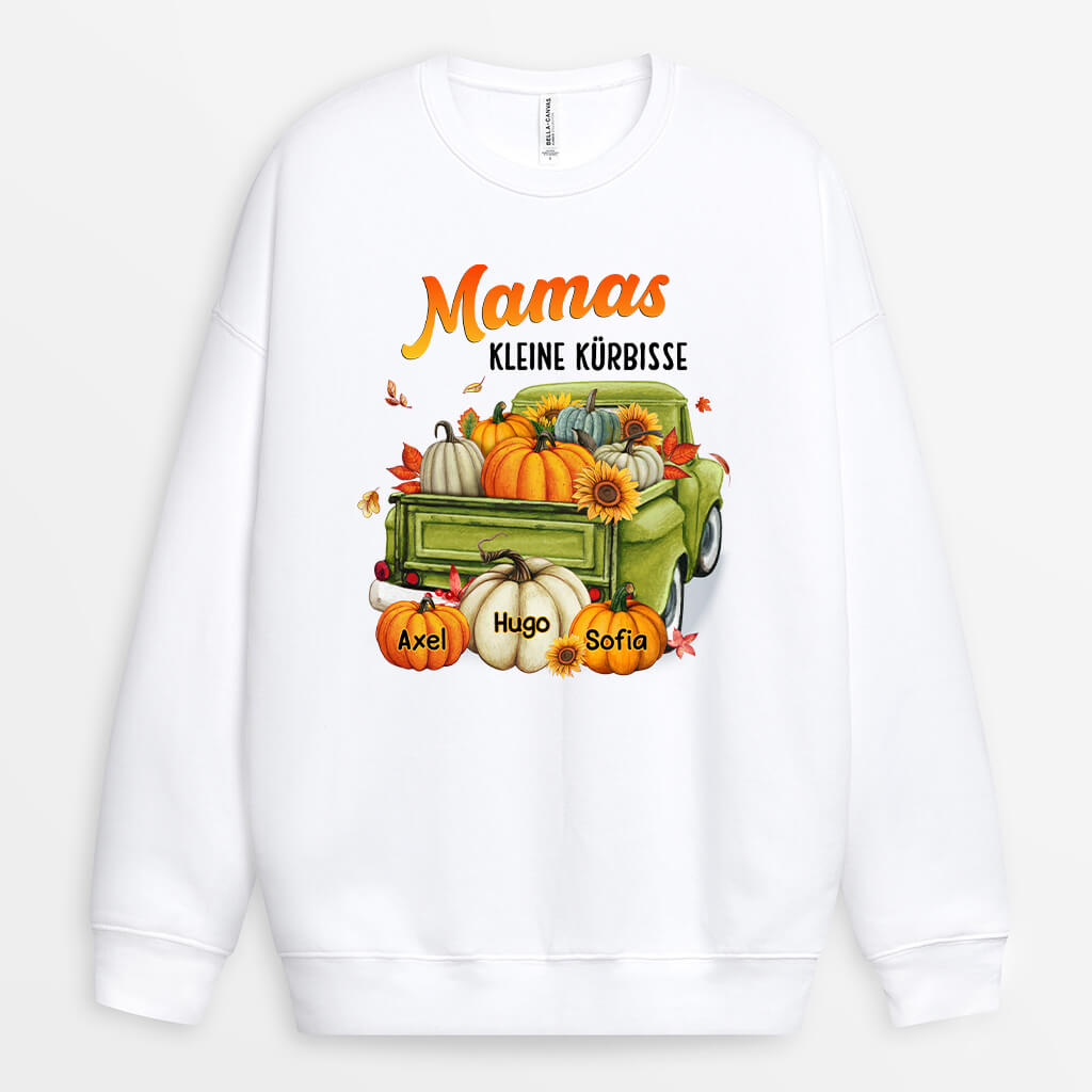 1222WGE1 Personalisierte Geschenke Pullover Kurbis Mama Oma