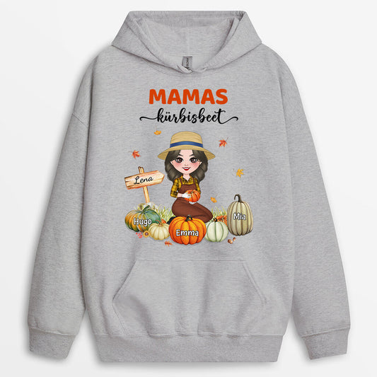 1224HGE2 Personalisierte Geschenke Hoodie Kurbis Mama Oma