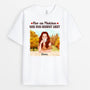 1225AGE1 Personalisierte Geschenke T shirt Madchen Frau Herbst