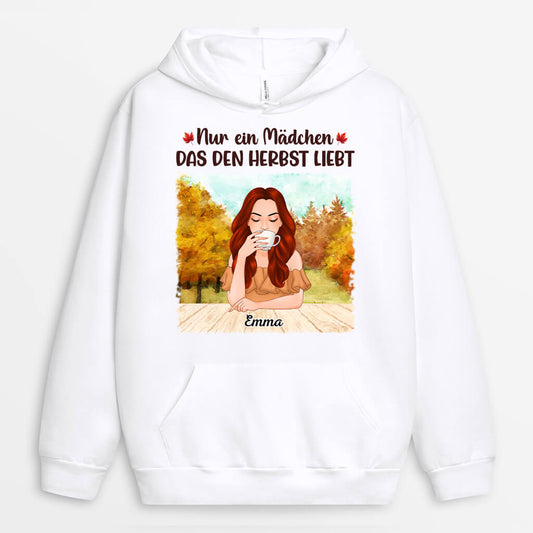 1225HGE1 Personalisierte Geschenke Hoodie Madchen Frau Herbst