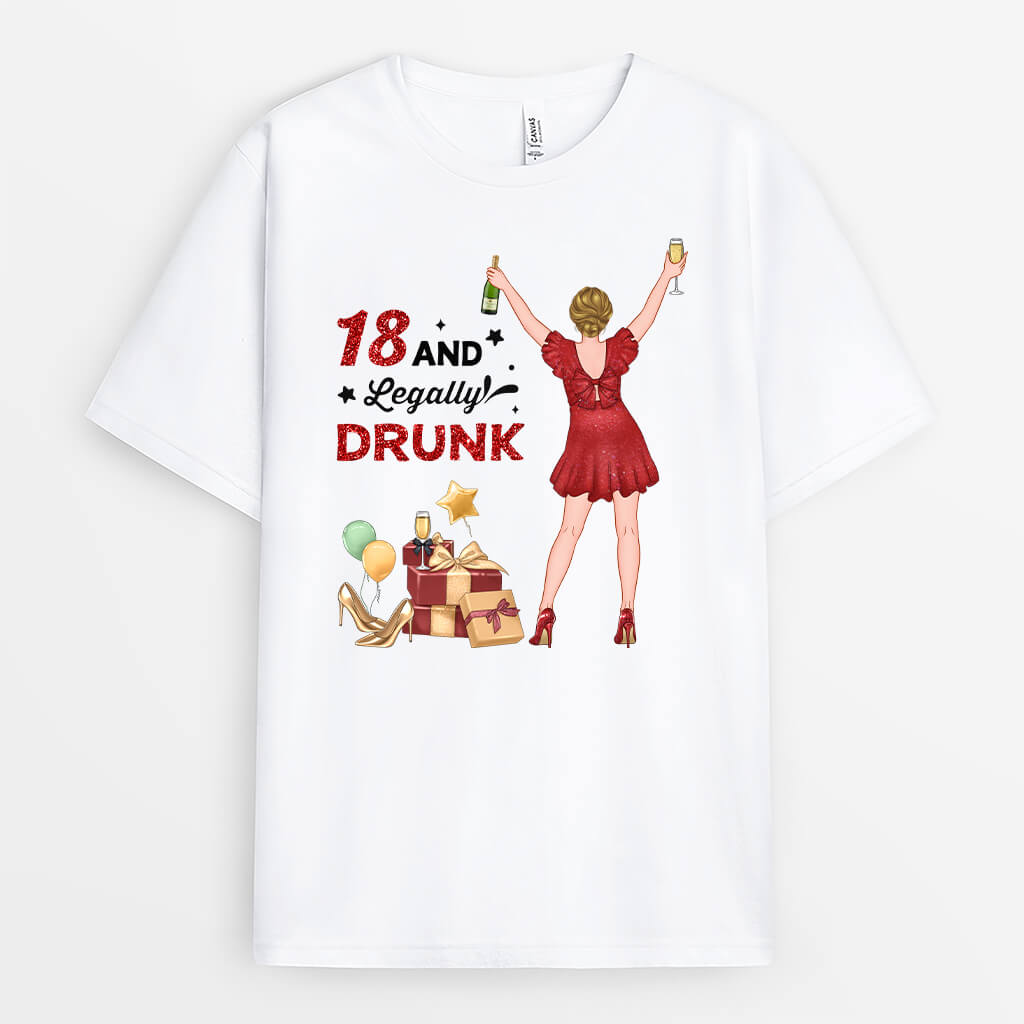 1234AGE Personalisierte Geschenke T shirt 18 Geburtstag Betrunken_7ebef787 9e10 41eb 9ef3 5bb4bf1b0733