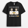 1247AGE3 personalisiertes du verdienst ein bier 50 geburtstag t shirt