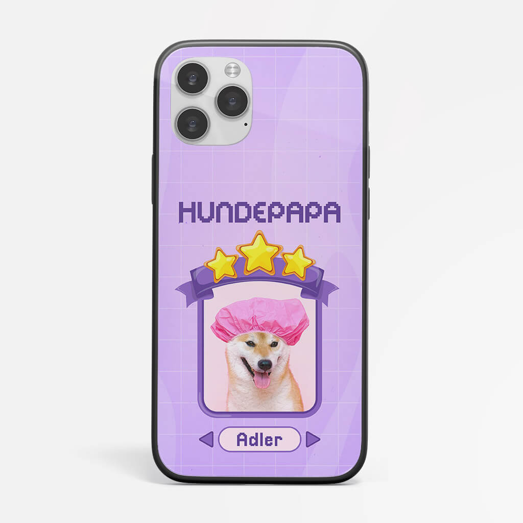 1258FGE1 personalisierte susse hundepapa lila iphone 12 handyhulle_10d422d0 43a8 4fa9 87fd bcdddd27b120
