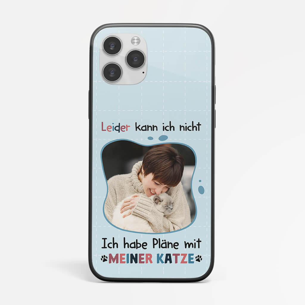 1266FGE1 personalisierte ich habe plane mit niedliche katze iphone 14 handyhulle