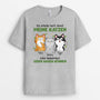 1292AGE2 personalisiertes ich arbeite hart katze t shirt