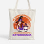 1293BGE1 personalisierte spukhafte katzenmama halloween tragetasche