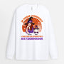 1293NGE1 personalisiertes spukhafte katzenmama halloween langarmshirt