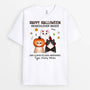 1316AGE1 personalisiertes happy halloween menschlicher diener t shirt