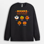 1318NGE1 personalisiertes omas kleine susse kurbisse  halloween langarmshirt