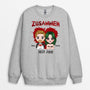 1350WGE1 personalisierter zusammen seit halloween pullover