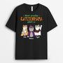 1352AGE2 personalisiertes dieser gruselige katzenpapa katzenmama gehort zu halloween t shirt