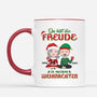 1365MGE2 personalisierte du bist die freude in meinem weihnachten tasse