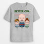 1371AGE2 personalisiertes bester papa aller zeiten weihnachten t shirt