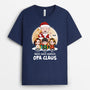 1382AGE2 personalisiertes nenn mich einfach papa klaus weihnachten t shirt