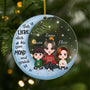 1409OGE1 personalisiertes oma und enkel auf dem mond weihnachten ornament_04c4b3b7 54eb 499e 9b34 740a296fa331