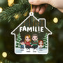 1415OGE2 personalisiertes die familie im wald weihnachten ornament_7888462f c4af 464a 9869 68905dfaf2a9