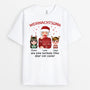 1421AGE1 personalisiertes coole weihnachtsmama t shirt