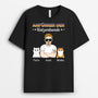 1449AGE1 personalisiertes anfuhrer der katzenbande t shirt