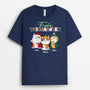 1466AGE2 personalisiertes schnurrige weihnachten mit katzen t shirt