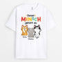 1481AGE1 personalisiertes dieser mensch gehort zu katzen t shirt