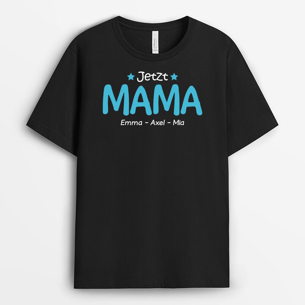 1553AGE1 personalisiertes geschenk fur mama oma t shirt