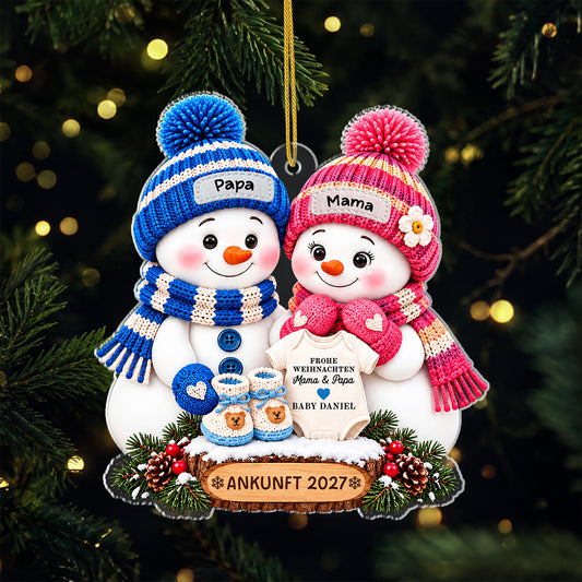15824OA ProAcrylicOrnament CouGE RnDNone IdeAn NicMom