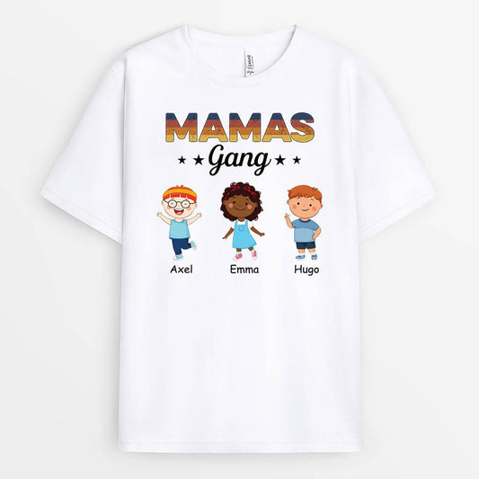 1606AGE1 personalisiertes omas bande t shirt