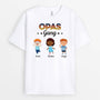 1606AGE2 personalisiertes opas bande t shirt