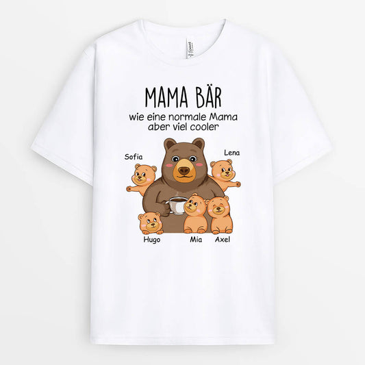 1612AGE1 personalisiertes oma bar wie eine normale oma aber cooler t shirt