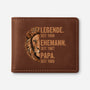1632JGE1 legende ehemann papa seit geldborse herren personalisiert_ 1632JKK8B