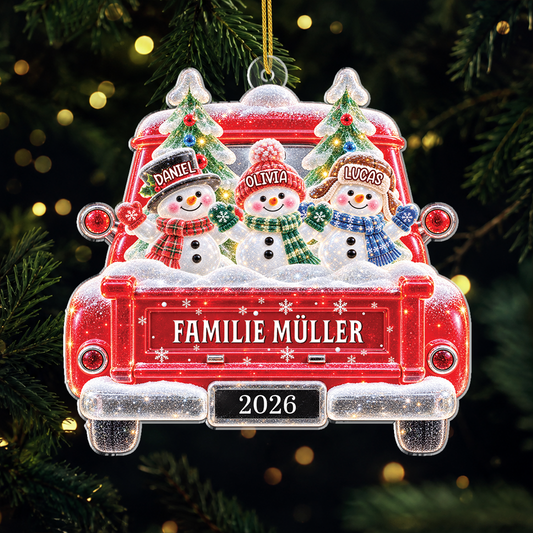 16487ON ProAcrylicOrnament CouGE RnDNone IdeNgoc NicFamily