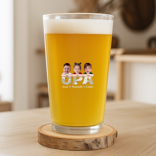 1717IGE2 papa kinder mit gesicht personalisiertes bierglas_ papa 1717IKH8B