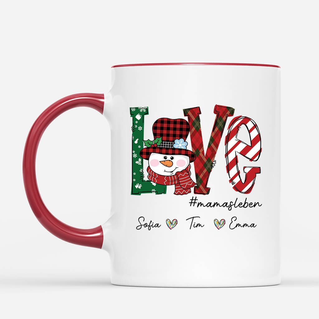 1722MGE2 personalisierte liebe tasse