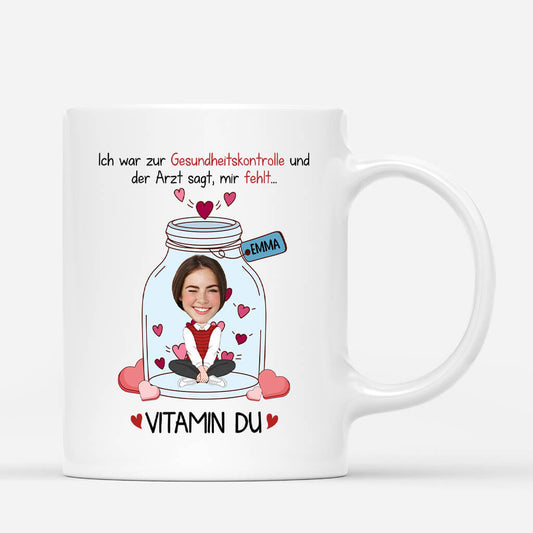 1752MGE1 personalisierte arzt sagt mir fehlt vitamin du tasse