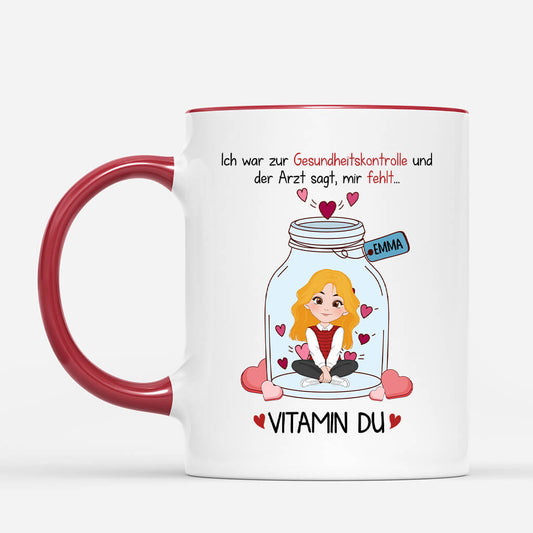 1752MGE2 personalisierte arzt sagt mir fehlt vitamin du tasse