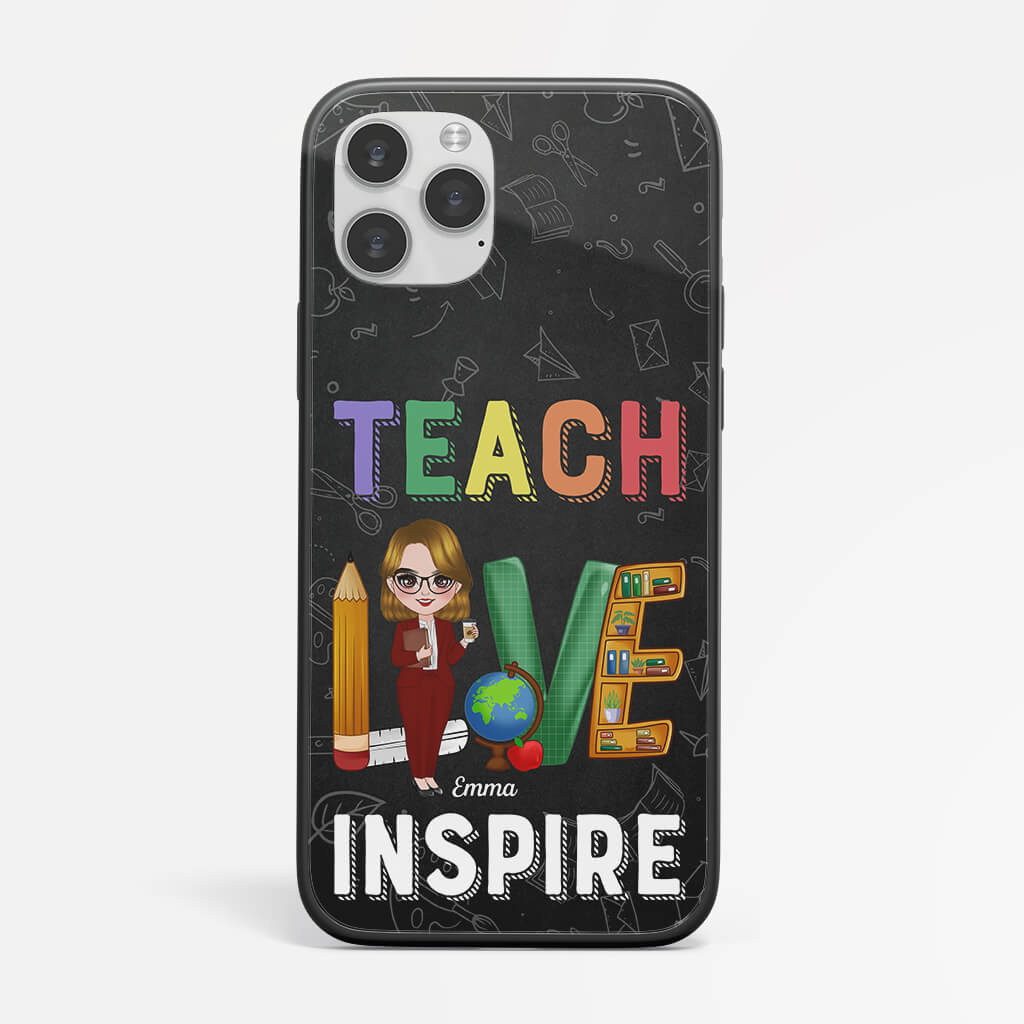 1835FGE1 personalisierte lehre liebe inspirieren iphone handyhulle