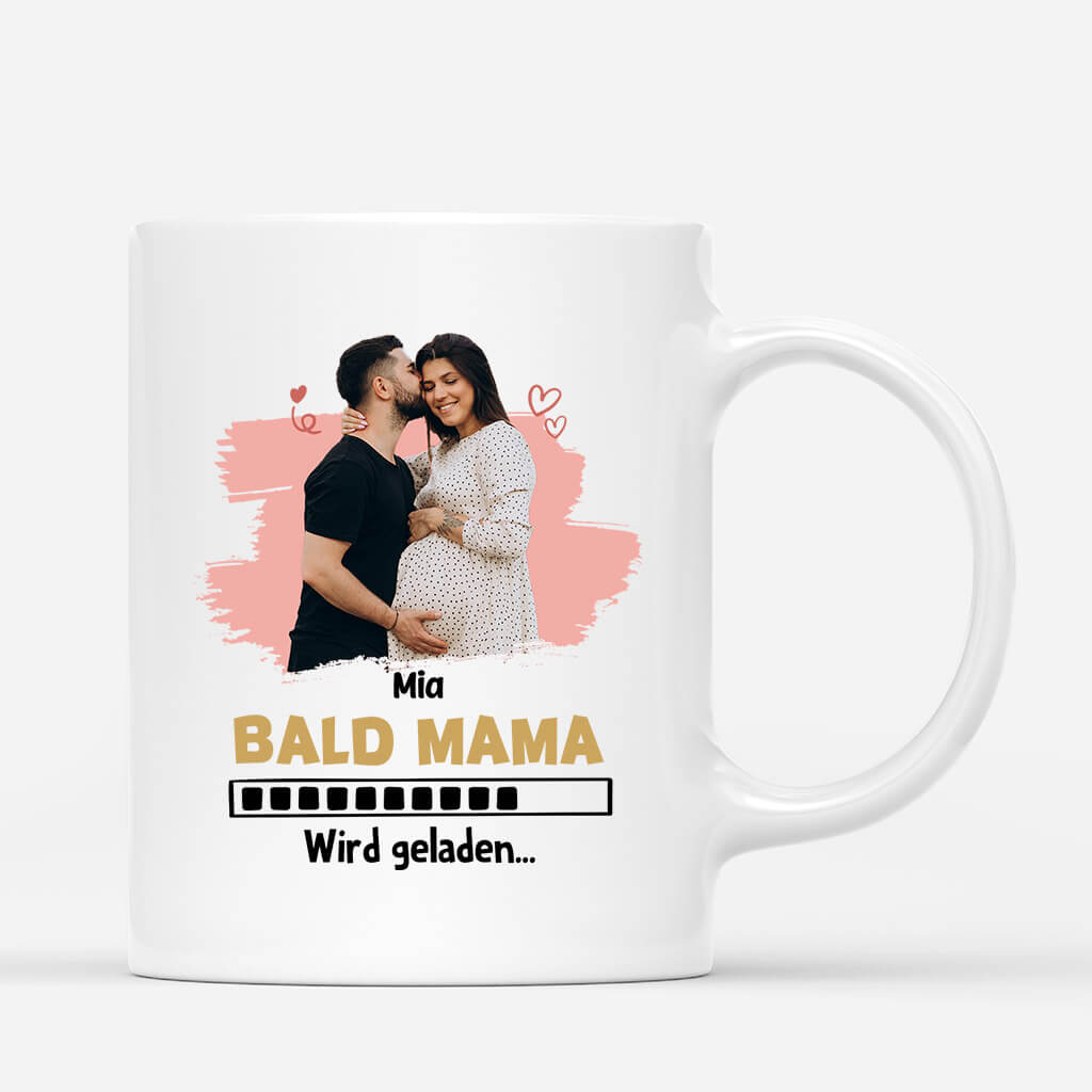 1836MGE1 personalisierte werdende mutter tasse