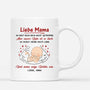 1837MGE1 personalisierte liebe mama tasse