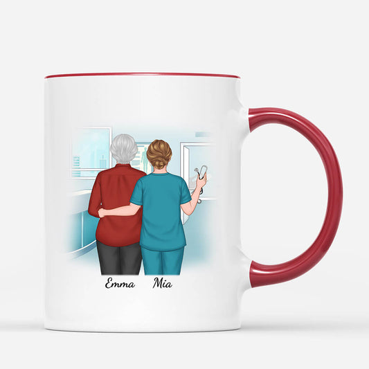 1843MGE2 personalisierte die beste art von mutter erzieht eine krankenschwester tasse_058c7835 e5f8 435e b74d 10a347172f31