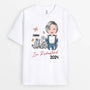 1861AGE1 personalisiertes rente 2024 t shirt