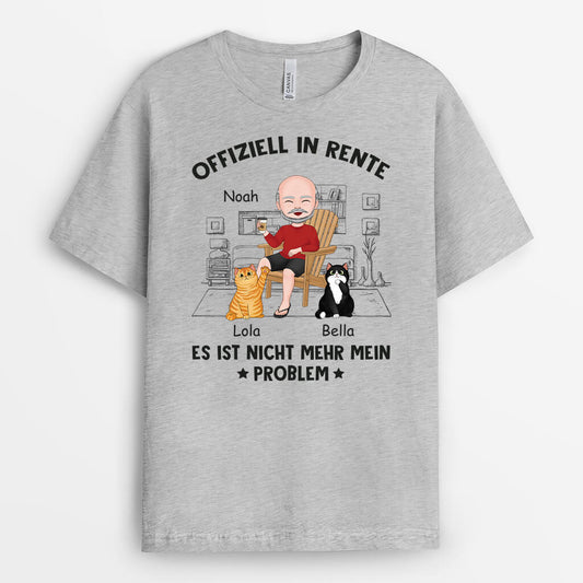 1875AGE1 personalisiertes offiziell im ruhestand nicht mehr mein problem t shirt_2