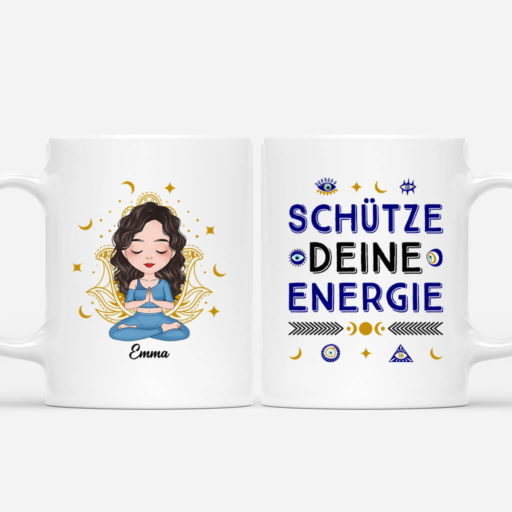 1894MGE1 personalisierte schutzen sie ihre energie tasse