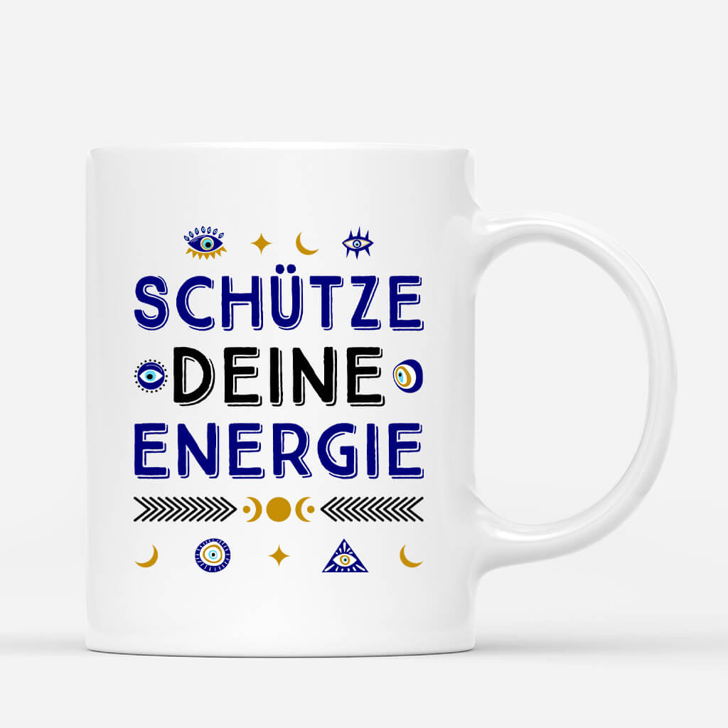 1894MGE3 personalisierte schutzen sie ihre energie tasse