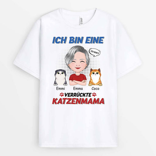 1924AGE1 personalisiertes ich bin eine verruckte katzenmama t shirt_775faea1 0581 4915 960b 767a6f7a8bd5