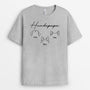 1949AGE2 personalisiertes hundemama hundepapa t shirt