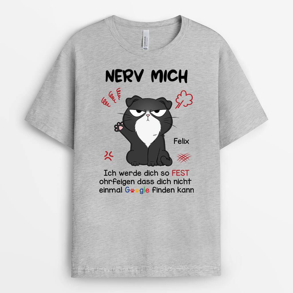 1955AGE2 personalisiertes nerv mich t shirt