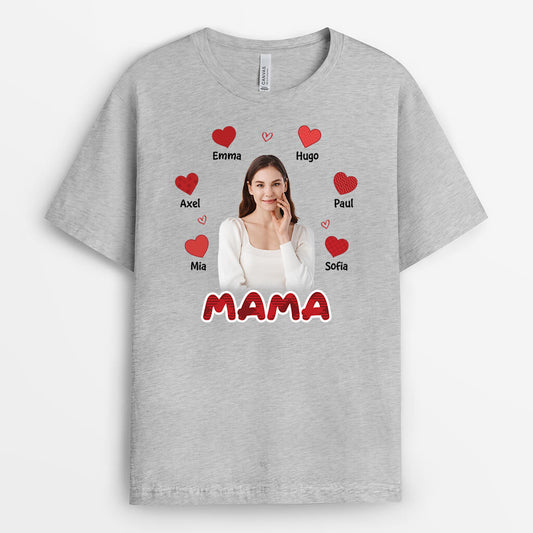 1956AGE2 personalisiertes oma mama t shirt