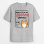 1961AGE1 personalisiertes meine katze und ich lastern uber dich t shirt