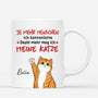 1970MGE1 personalisierte je mehr ich uber menschen erfahre desto mehr mag ich meine katze tasse