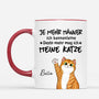 1970MGE2 personalisierte je mehr ich uber menschen erfahre desto mehr mag ich meine katze tasse